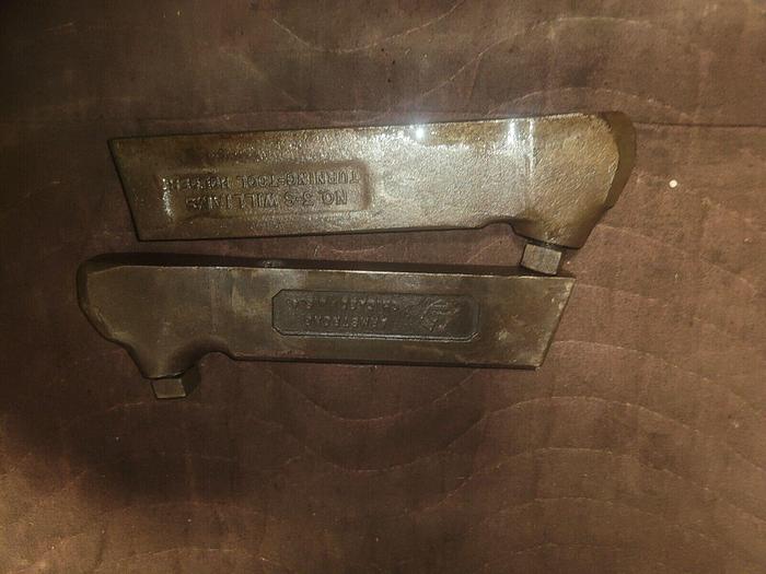Used Armstrong Vintage No. 3-S Lathe Tool Bit Holder Straight Steel