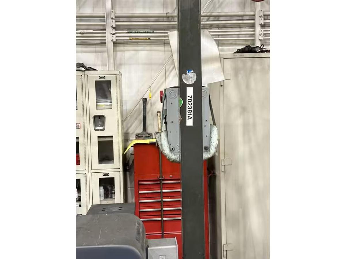 Used 500# Spanco 30' Span x 31' Runway Free Standing Modular Bridge Crane & Coffing Hoist