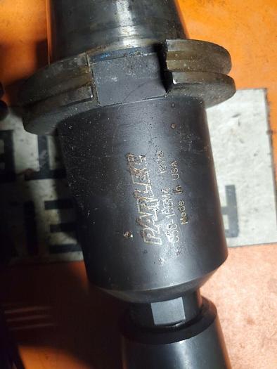 Used Parlec 1 1/2'' CAT 50 End Mill Holders C50-15EM4 w/Vari Set Boring Head RBN-300