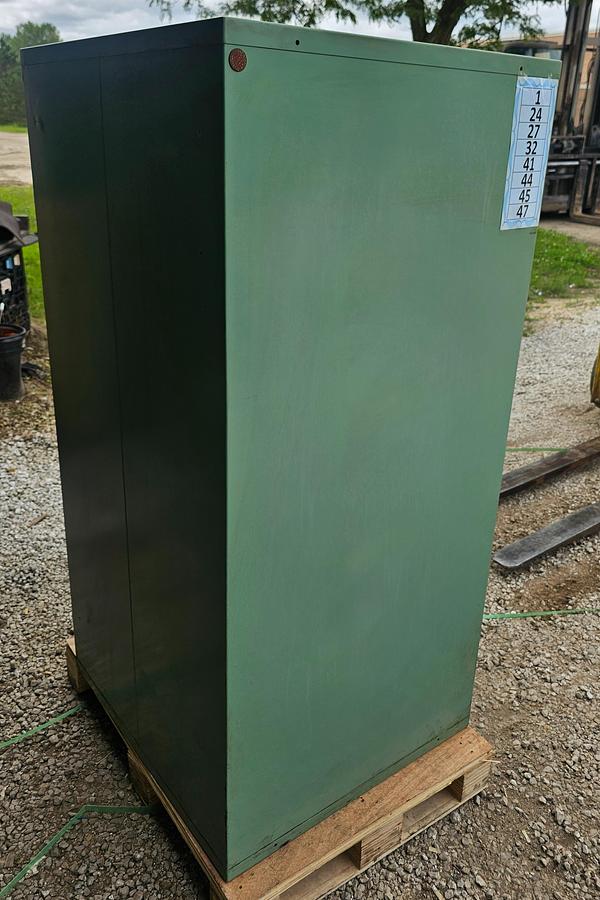 Used 16 Drawer Nu-Era Automator Modular Ball Bearing Tooling Cabinet 28.5" x 28.5" x 60"