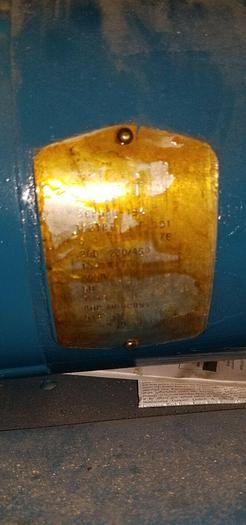 Used EG&G Rotron Regenerative 5 Hp Vane Blower / Ring Compressor Model #DR707D89X