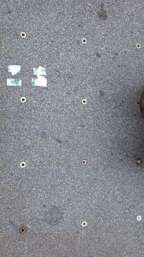 Used 55” x 80” x 24” thick GRADE “A” Granite CMM Base/Table w/Cushion Mount Pads