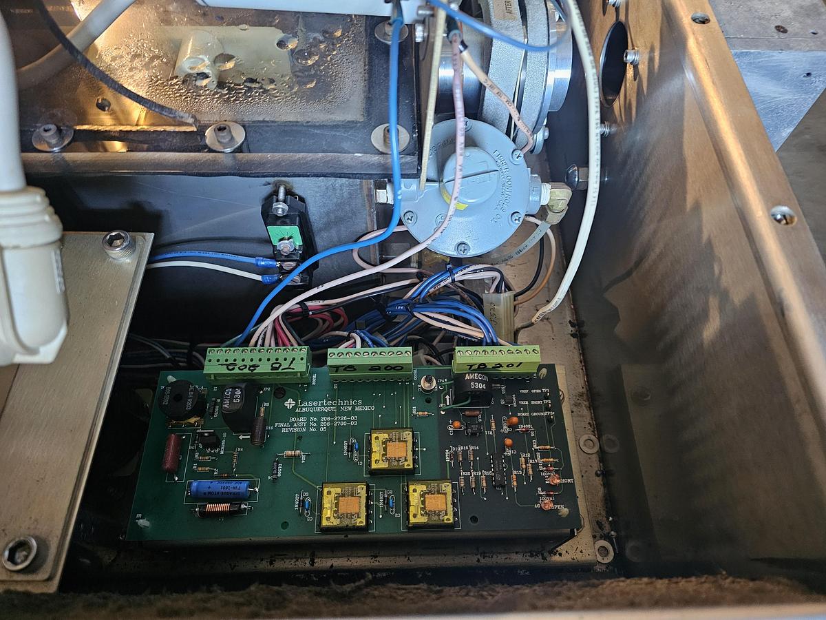 Used Lasertechnics Blazer 6000 Carbon Dioxide Marking Laser/Coder - Parts Machine