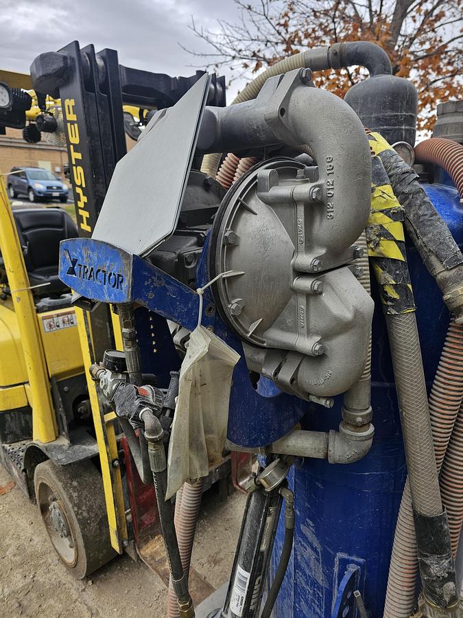 Used 2010 Omax Maxiem 2030 CNC Waterjet Cutting System & Abrasive Blast Hopper