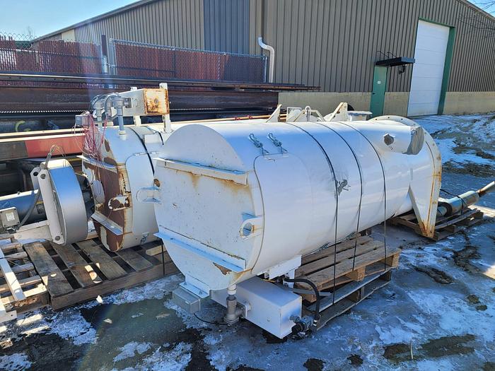 Used EUROVAC III 50 Hp Multi-Stage Central Vacuum Collection System SYS-040-114