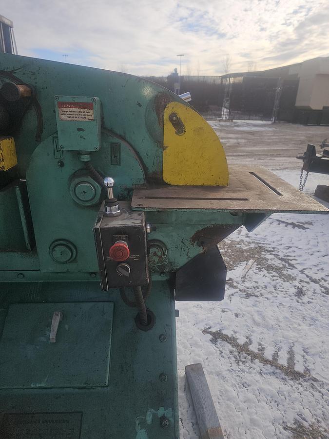 Used 110 Ton Capacity Piranha PII-110 Hydraulic Dual Operator Ironworker