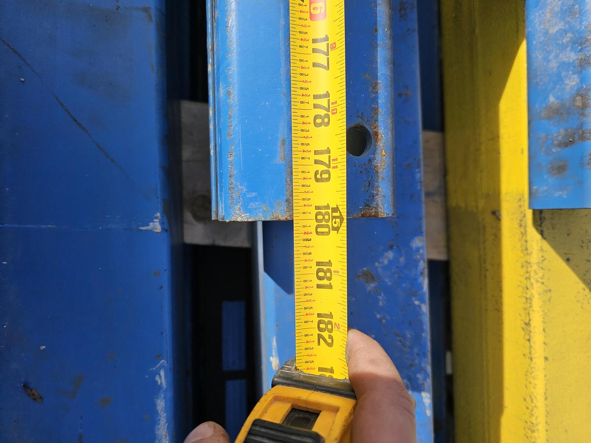 Used 24' Span x 38' Runway 2000 lb Gorbel Freestanding Bridge Crane System & Hoist 