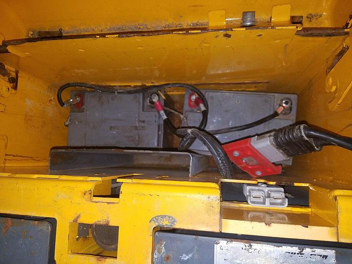 Used Multiton 24 Volt Electric Pallet Truck #ELE45-27x48 4500# Cap. w/115V Charger