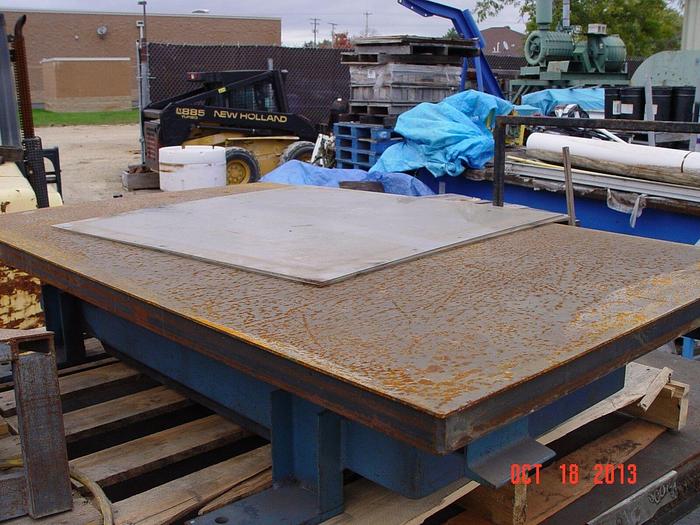 Used American 2000# Hydraulic Manual Scissor Lift, 36” x 48” Platform