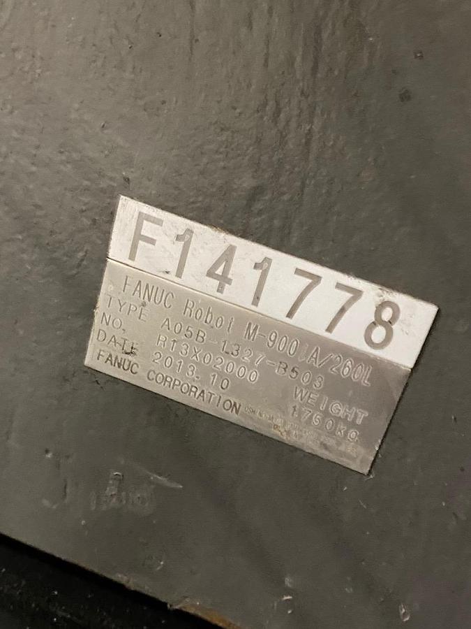 Used Fanuc Robotics M-900iA 260L Robot Complete w/ R30iA Controller