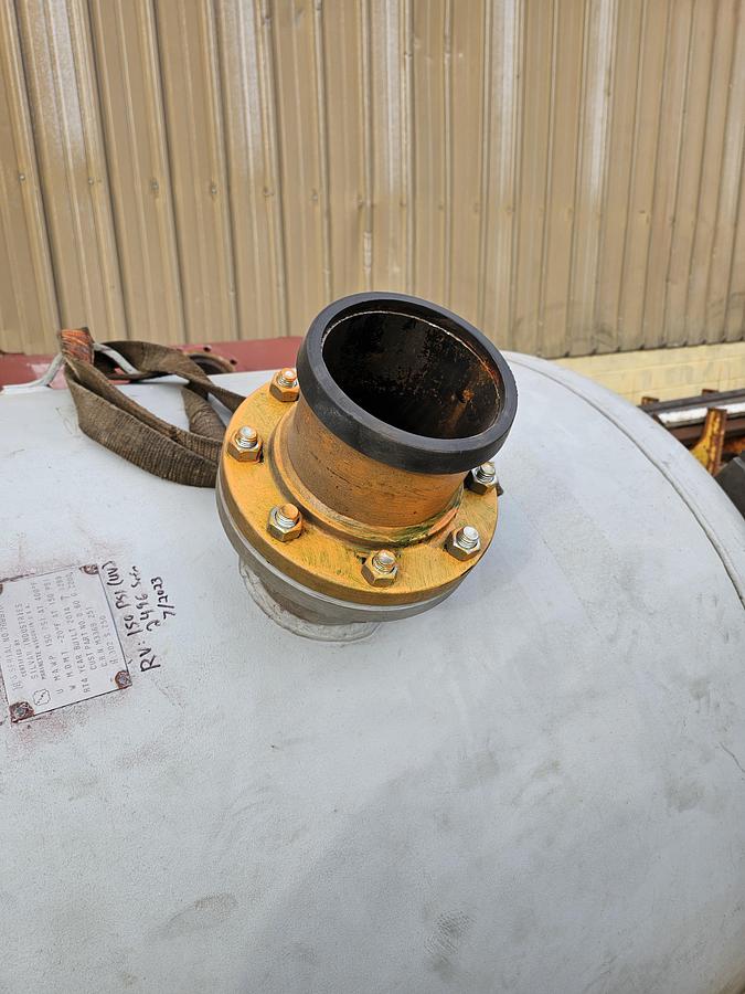 Used 2014 Silvan Industries 2200 Gallon Vertical Compressed Air Receiver Tank 150 PSIG @ 400*F