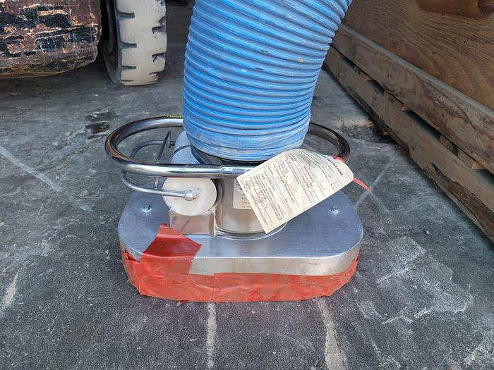 Used Gorbel 250lb Capacity Free Standing Bag Lifting Crane System