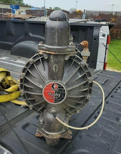 Used Graco 2'' Husky 2150 Double Diaphragm Pneumatic Pump DF3666