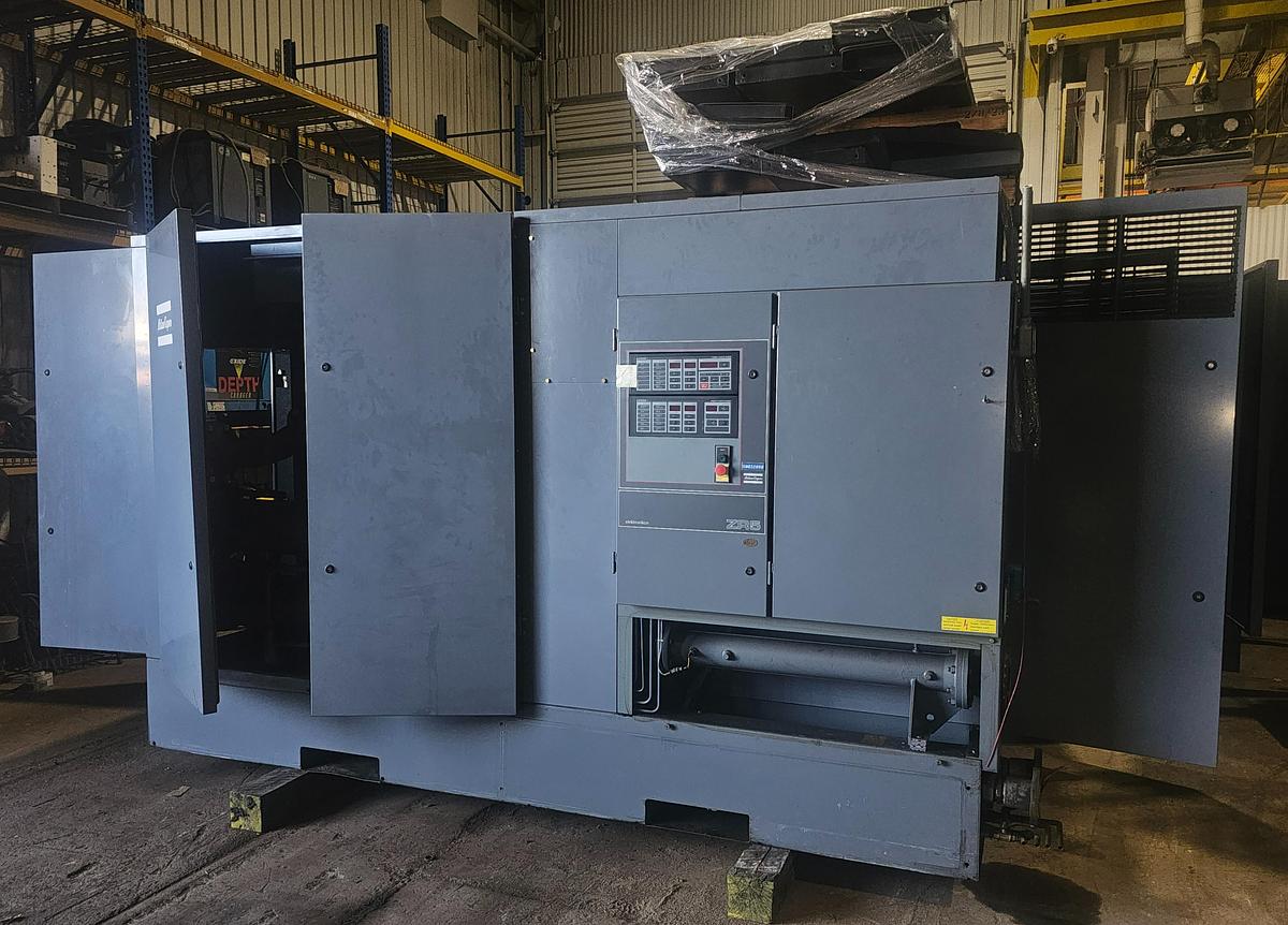 Used 450 Hp Atlas Copco ZR5 Oil Free 2050 CFM Rotary Screw Air Compressor - 72401 Hours