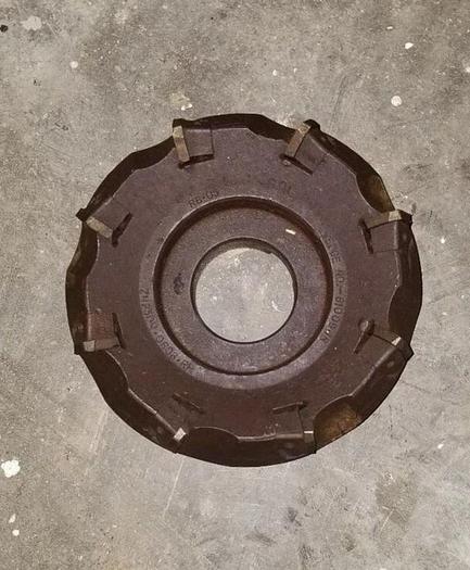 Used Carboloy Futurmill 6'' Indexing Face Mill ZNP30M-0608-RH, Wedge: 81009-1