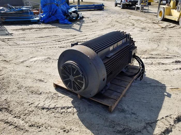 Used GE Energy Saver AC Motor Model #: 5KS511SN2038P, 400 Hp, 460V 3ph