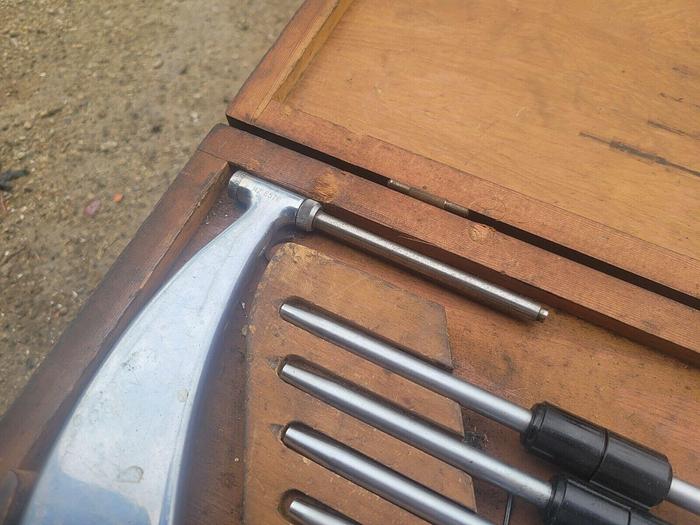Used Tubular Micrometer Co. Tumico 12''-18'' M-2LNR Outside Micrometer & Standards