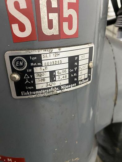 Used 8" X 6" Medina Model B Swivel Vertical End Grinder