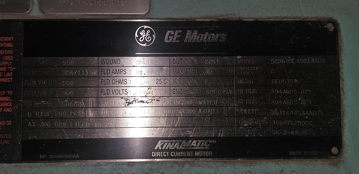 Refurbished General Electric  5CD685LA801A800