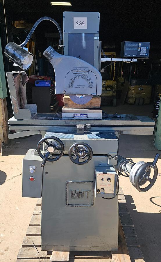 Used 6" x 12" Mitsui MSG-200MH Precision Hand Feed Surface Grinder, DRO & Magnetic Chuck 