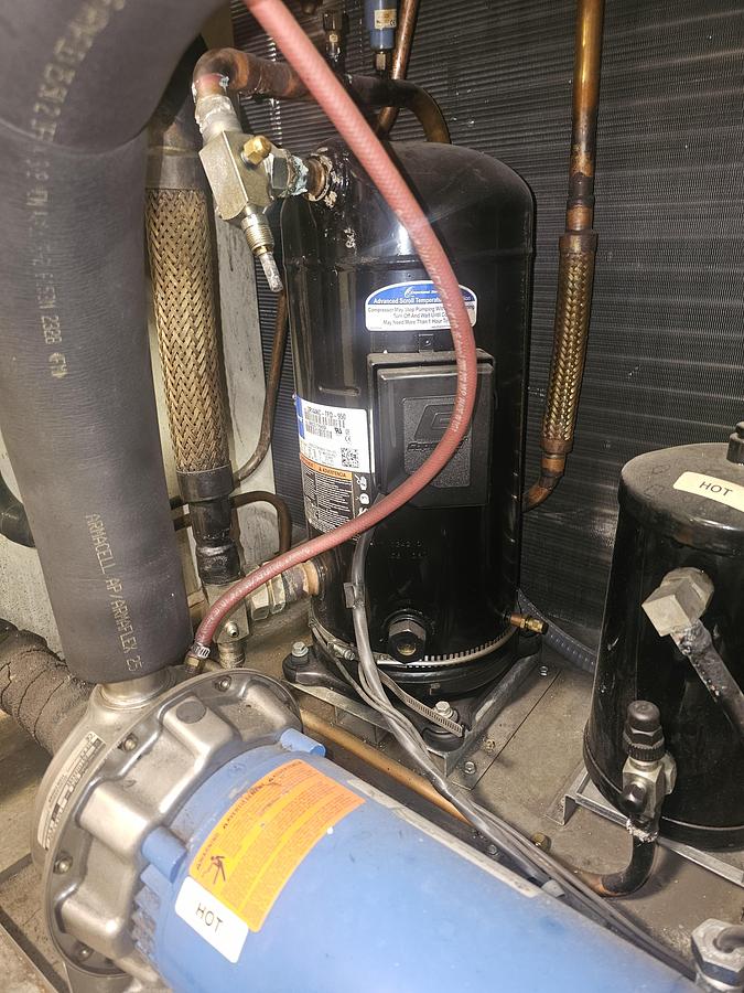 Used Schreiber 1001AC TrueTon Portable 10-Ton Air-Cooled Refrigerated Chiller