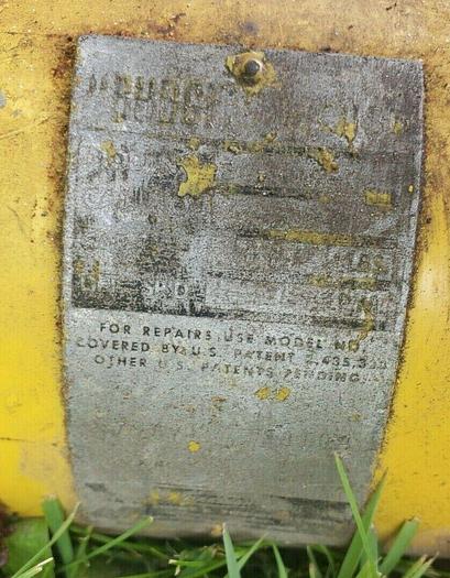 Used 1/2 Ton Budgit Roller Chain Hoist w/Pendant & Trolley, 230/460V/3/60 17 F.P.M