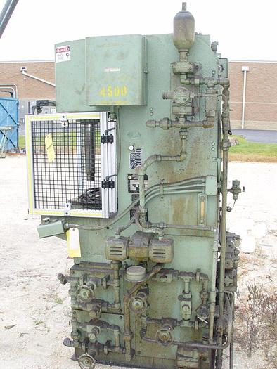Used 10 Ton Denison C-Frame Hydraulic Multi-Press w/Safety Enclosure #T100LA72S210