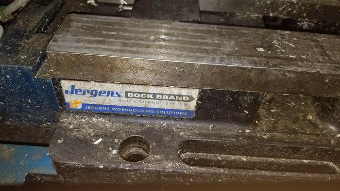 Used Jergens 20” Overall Length Rock Brand Quck Change Workholding Device