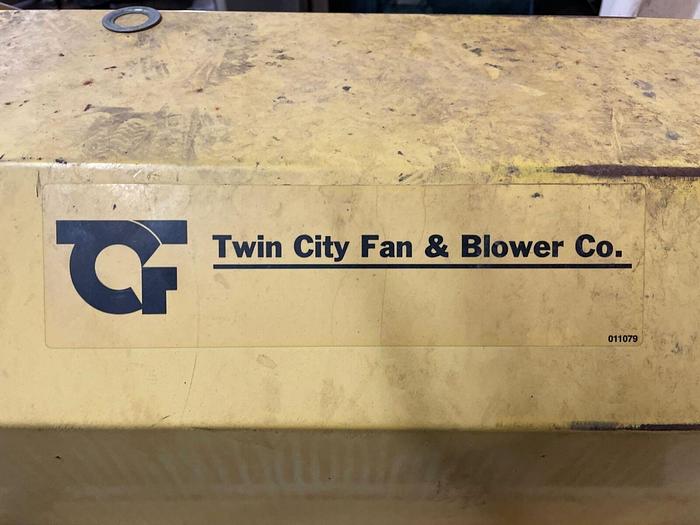 Used Twin City Fan & Blower 25 Hp BC-SW Type 222 Size 1780 RPM