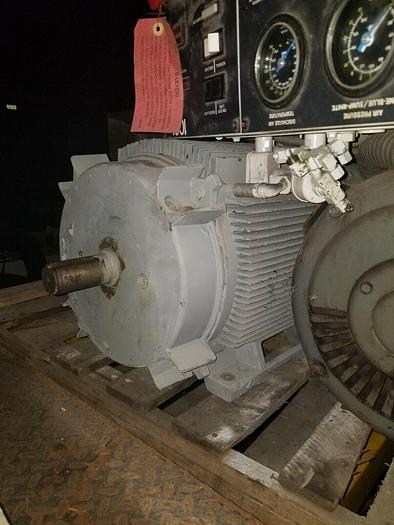 Used 40 Hp General Electric Motor 230/460/3/60, 3555 RPM, 1.875″ D x 3.5″ Keyed Shaft