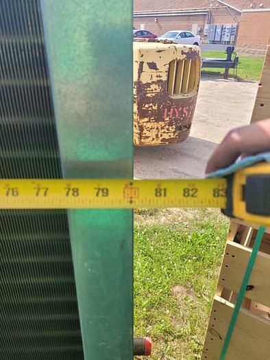 Used Super Radiator Coil Industrial Water Cooling Coil 48.00 x 076.000-02R-0.625/096