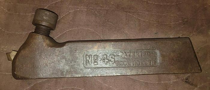 Used Armstrong No. 4-S Straight Shank Steel Lathe Turning Tool Holder