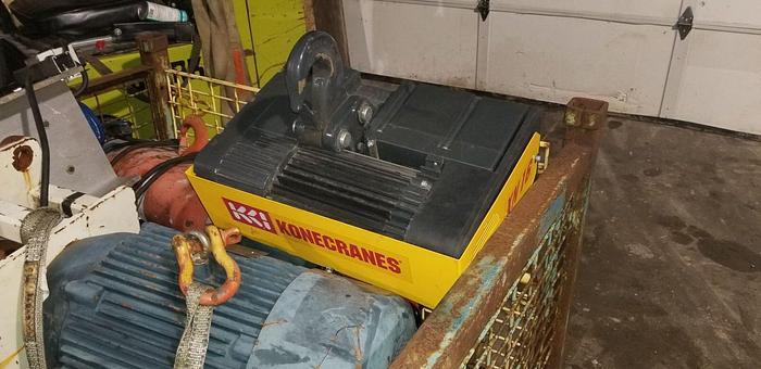 Used Kone Cranes, Inc. 3 Ton Electric Chain Hoist w/Pendant – Model #XN16