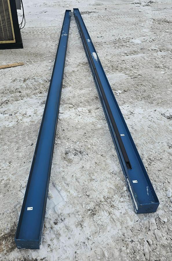 Used 1 Ton Gorbel Modular Workstation Bridge Crane 17' Span x 37' Runway & 1 Ton Demag Electric Chain Hoist