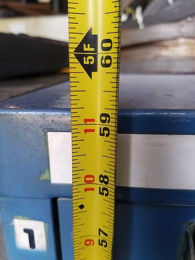 Used 5 Drawer Stanley/Vidmar Style Tooling Cabinet 28" x 30" x 60" Tall