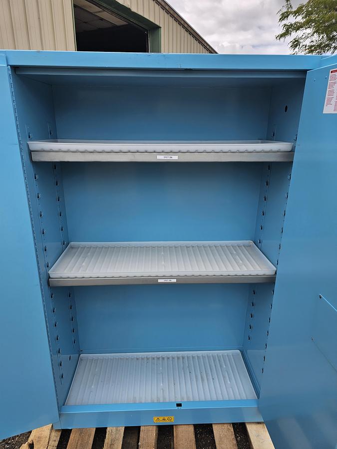 Used 45 Gallon U-Line H-3776M Corrossive Storage Cabinet