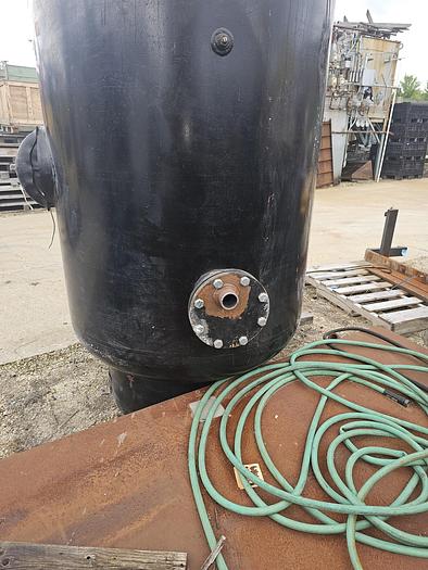Used 1060 Gallon Steel Fab Industrial Vertical Compressed Air Tank 150 Psi @ 450*F