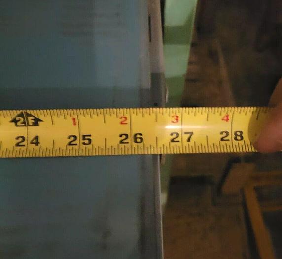 Used Vidmar 30" x 30" x 60" Pull-out Ball Bearing Shelves 4x Level Storage Cabinet