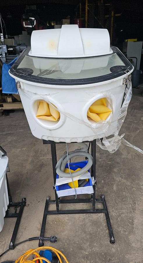 Used (2) Stratasys Objet OWJ-03US Standalone Water Jet Cleaning Systems - No Pressure Washer