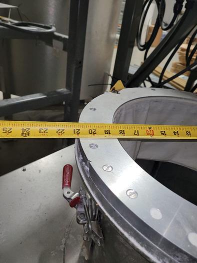 Used SST SacMaster 2 Ton Bulk Bag Discharging System w/Mixing & Storage Tank