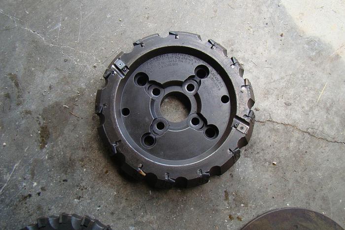 Used INGERSOLL MAX-I-SHEAR 13'' FACE MILL D-20774-1 w/2.5'' Arbor