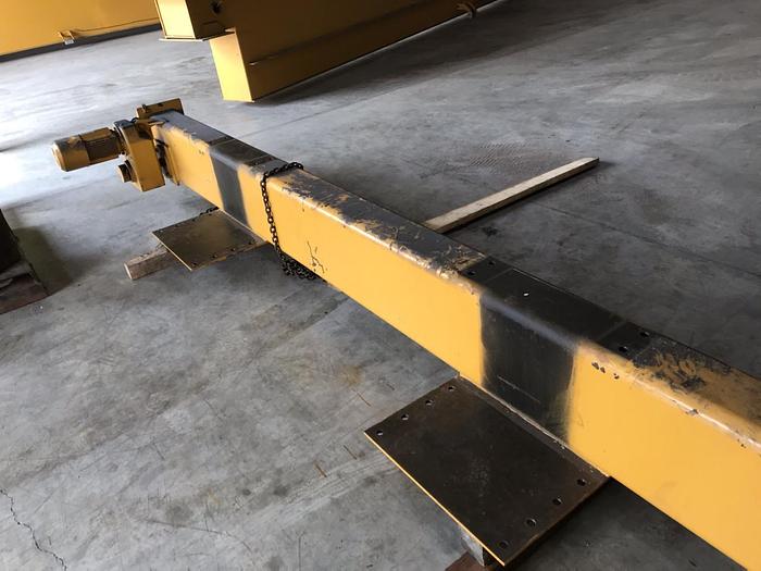 Used 10 Ton P&H Pacesetter Top Running Overhead Bridge Crane 77'-7.5" Span w/47' Lift
