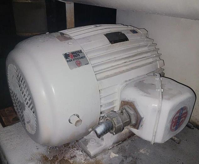 Used 75 Hp Roots 412 RCS-H Rotary Lobe Pressure Blower Package