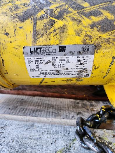 Used 3 Kg Free Standing Top Running Overhead Crane Runway System Capacity: 3 Kg / 6,614 lbs.