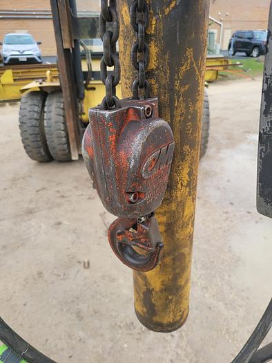 Used CM Series 626 2 Ton Electric Chain Hoist 16 FPM Lift Speed