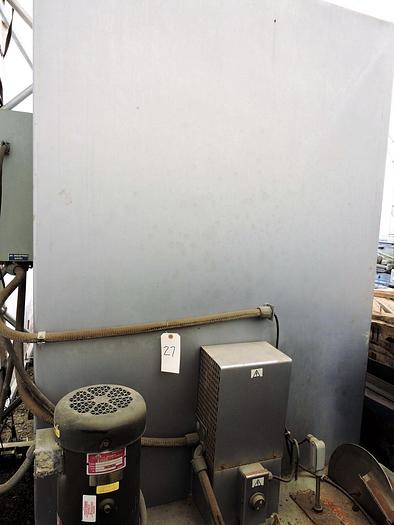 Used JRI Industries FL1500F Electric Heated 40″ Rotary Basket Parts Washer & Gusher Pump
