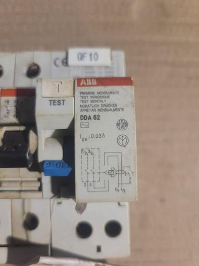 Used ABB 2 Pole S-252 C2 Circuit Breaker 400V 25 Amp Rated