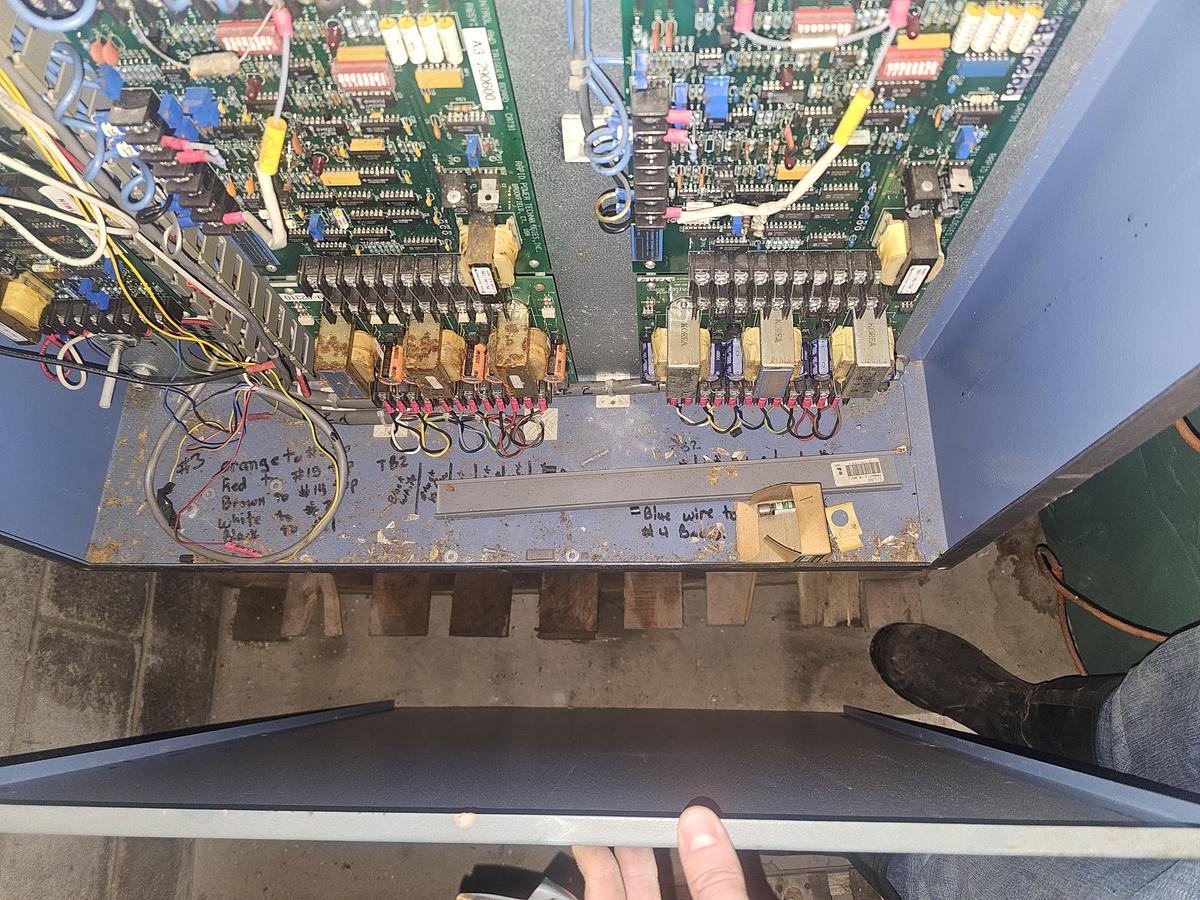 Used 1500 Amp 480V Rapid Power Technology Plating Rectifier 18 KW 12V DC Power Supply