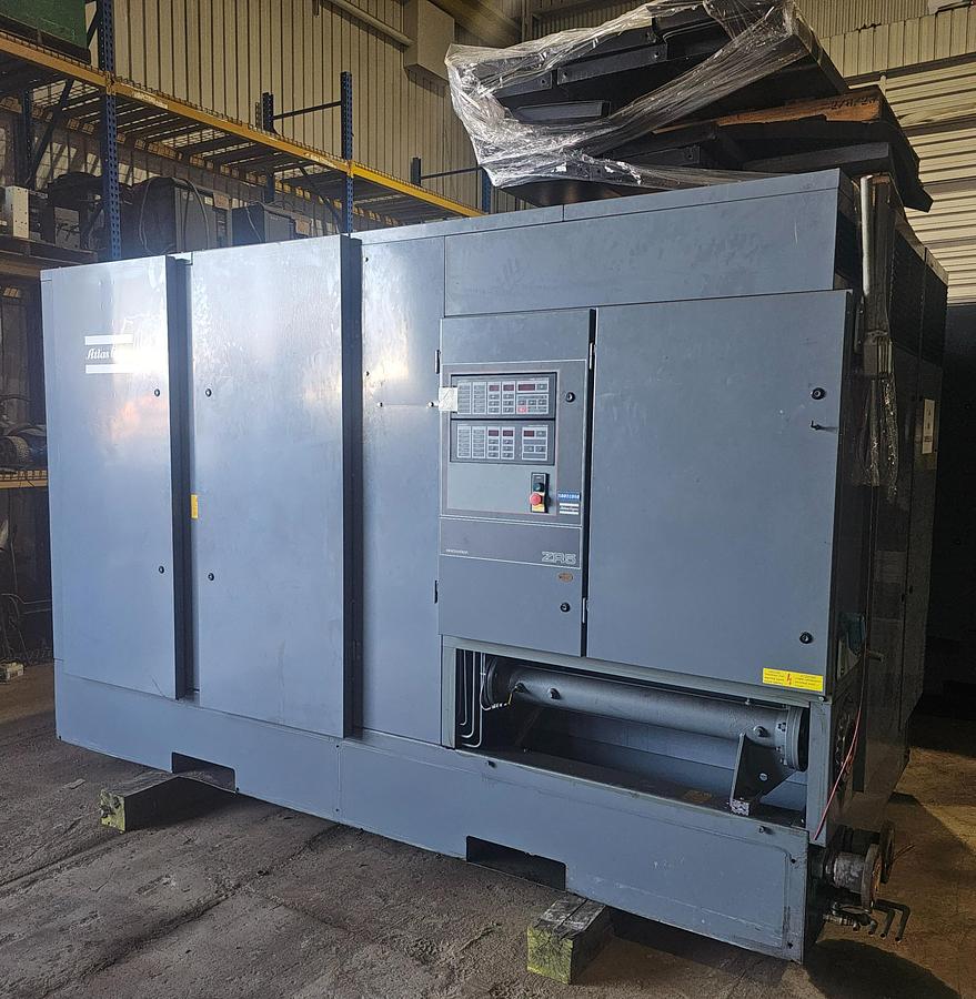 Used 450 Hp Atlas Copco ZR5 Oil Free 2050 CFM Rotary Screw Air Compressor - 72401 Hours