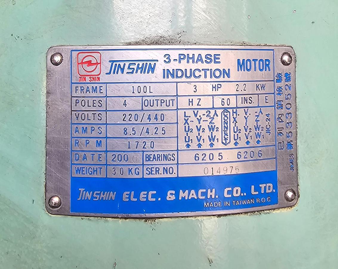 Used 3 Hp Southwestern Industries 2-Axis Sport K3 CNC Variable Speed Knee Mill, 10" x 50" Table